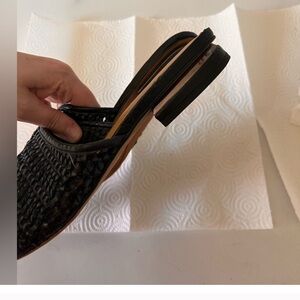 Franco Sarto black mules